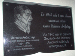 Johanna Ambrosius-Schule in Königsberg  Carsten Voigt
